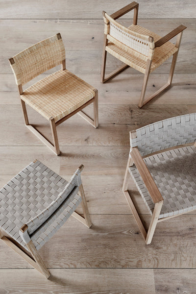 BM61 Chair - Natural Cane Wicker - DWR