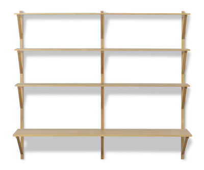 BM29 Shelf with Desk 2-Wide