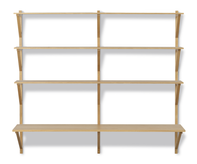 BM29 Shelf with Desk 2-Wide