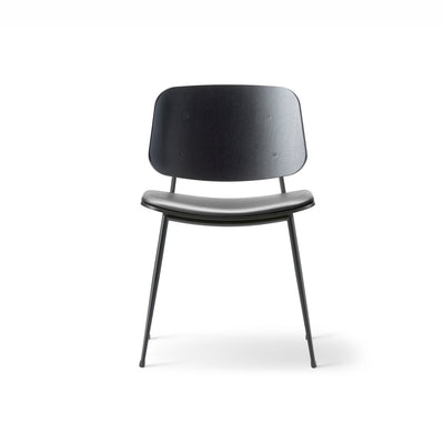 Soborg Chair - Steel Frame, Seat Upholstered - OUTLET