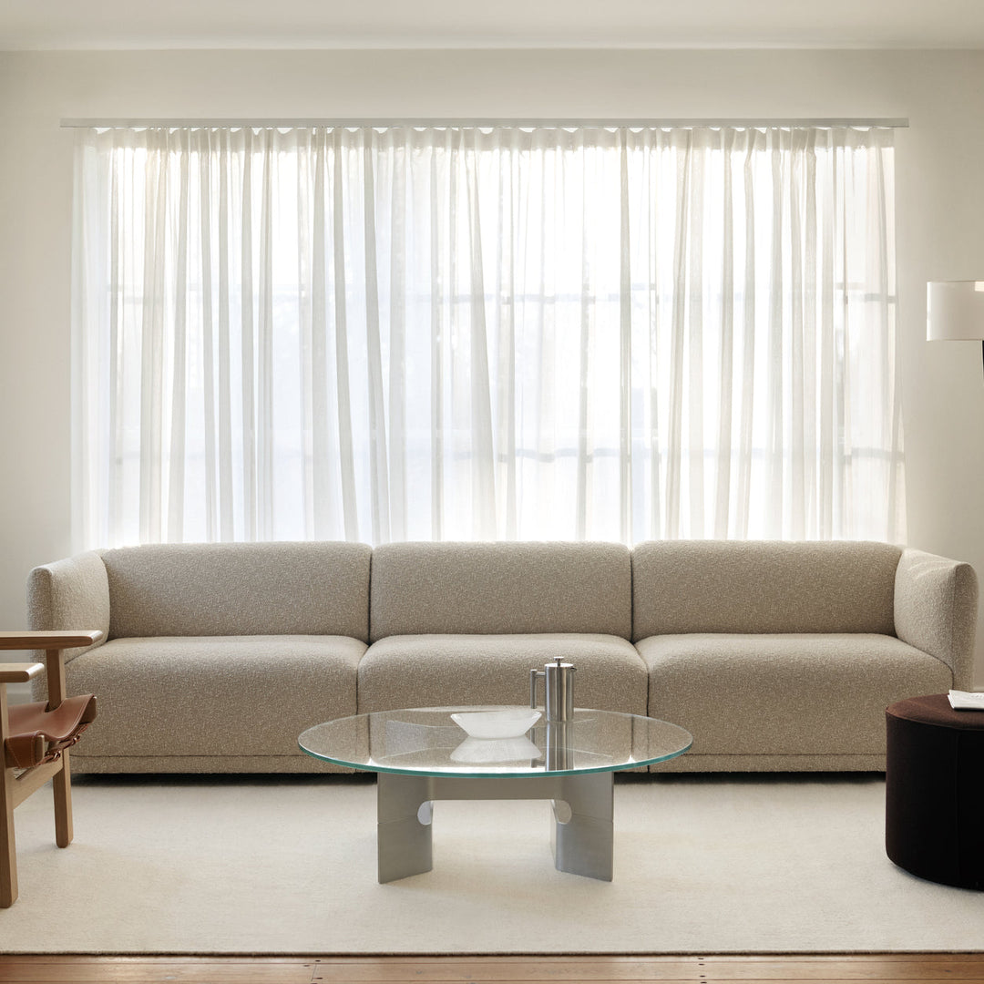 ^_^ 　NOANA sofa 3seater Modular Bondi Espresso 3-Seater Sectional in Storm Gray