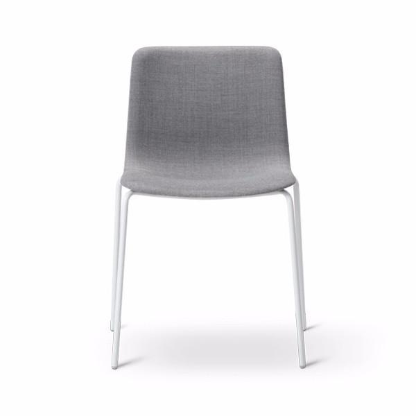 Pato Chair - 4-Leg, Fully Upholstered - Stackable - OUTLET