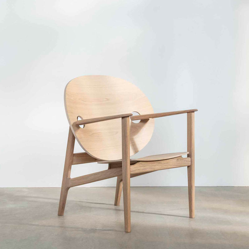 Iklwa Lounge Chair - Walnut Oil