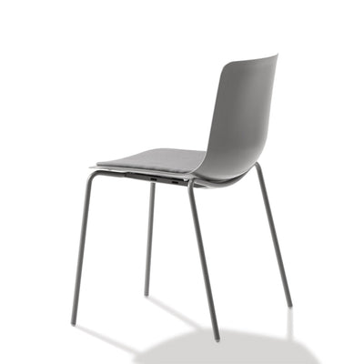 Pato Chair - 4-Leg, Seat Upholstered - Stackable