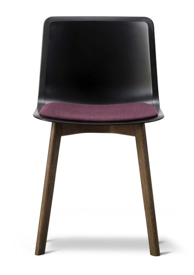 Pato Chair - Wood Base, Seat Upholstered