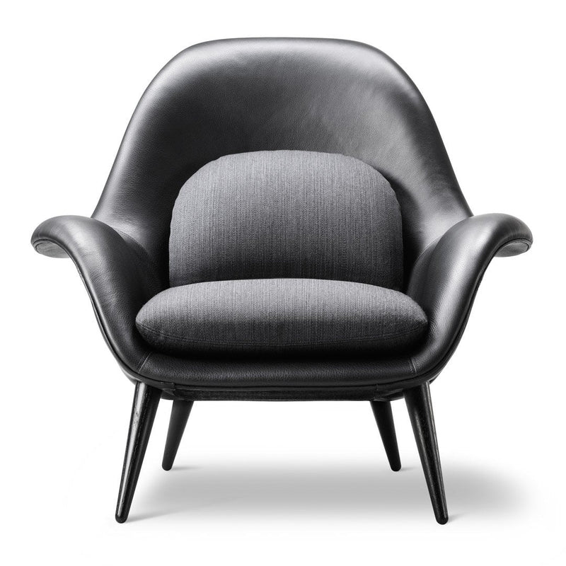 Swoon Lounge Chair - Leather Shell